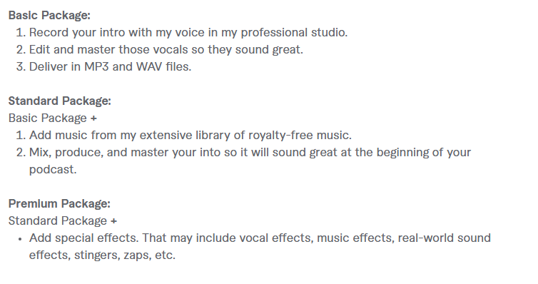 Best Fiverr Podcast Experts tash